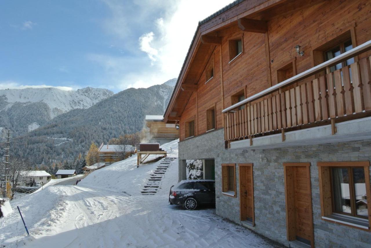 La Tzoum'Hostel La Tzoumaz Esterno foto
