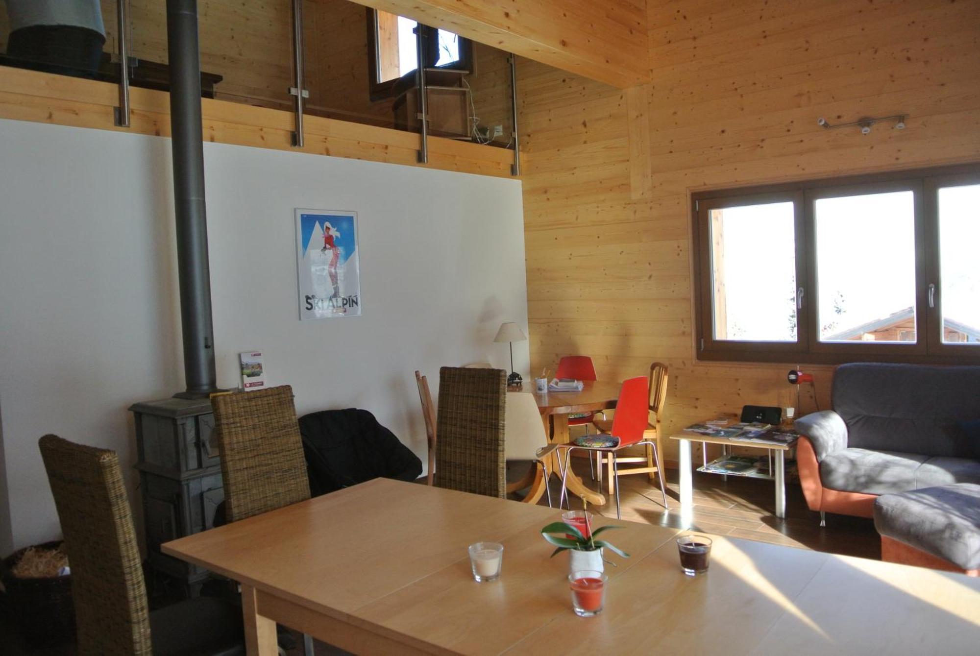 La Tzoum'Hostel La Tzoumaz Esterno foto